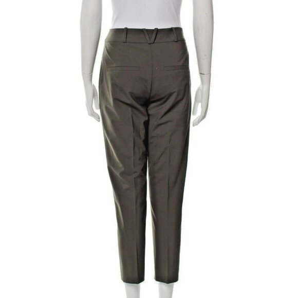 Veronica Beard Wool Blend Pants – Size M – Green – Straight Leg – Mid-Rise Fit - Picture 8 of 9